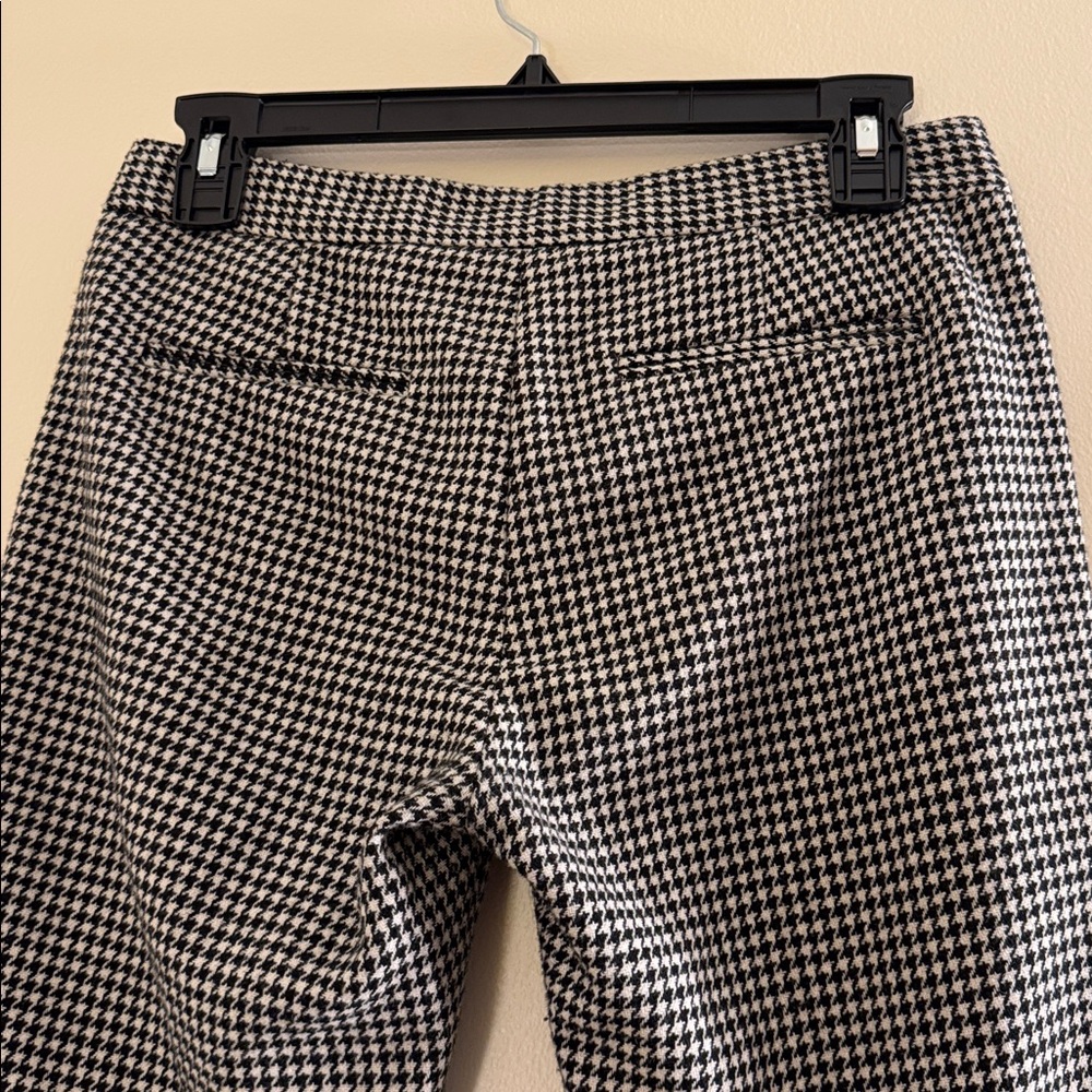 Msgm Houndstooth Ankle Straight Leg Trousers - image 4
